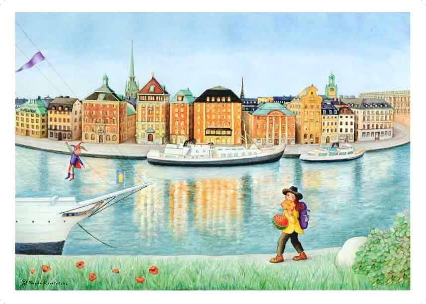 Kort Riddarholmen – Simsalabims Stockholms-ABC